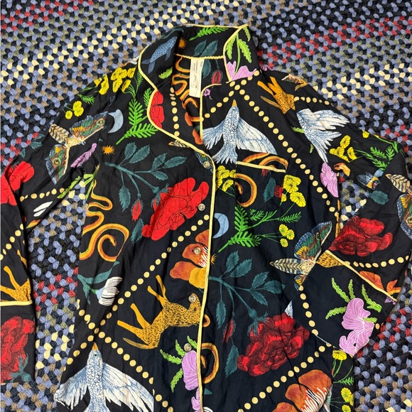 Rosa de Weerd for Anthropologie, flannel pajama set - Picture 6 of 16